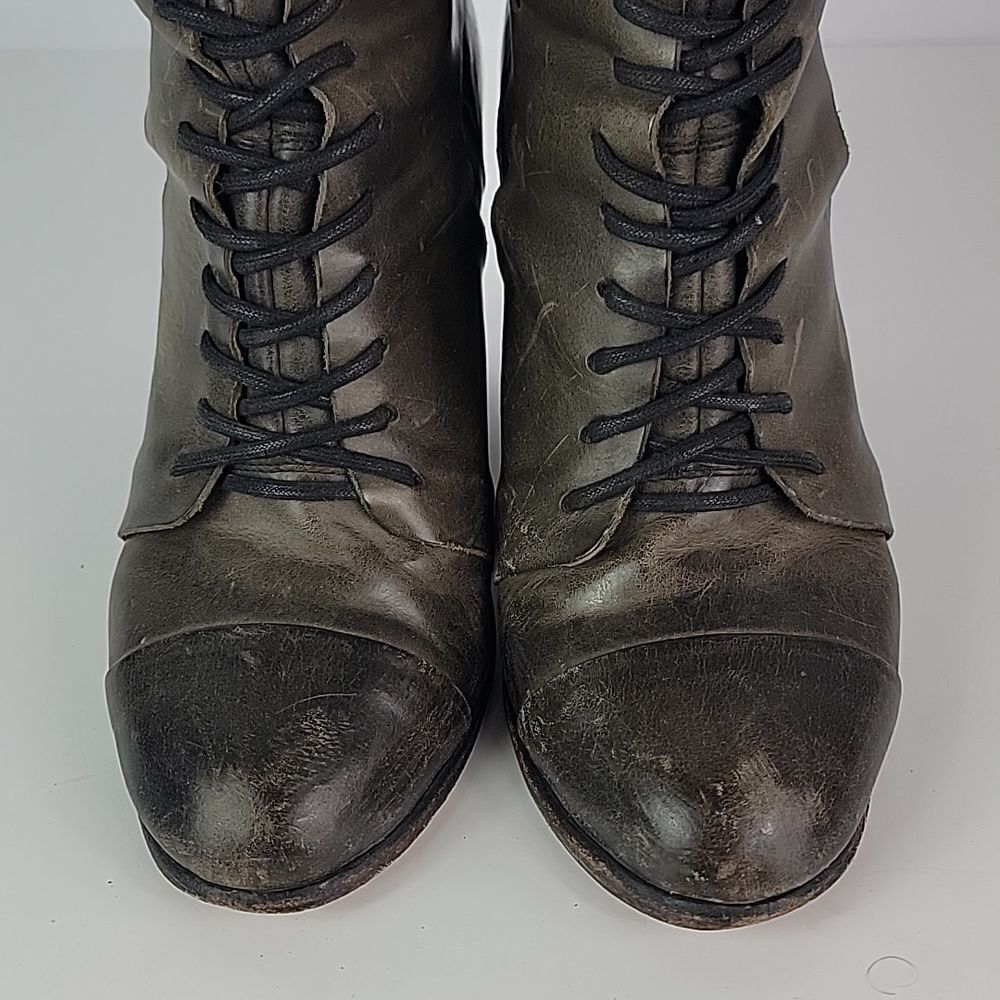 Freebird By Steven Malry Black Leather Women’s Booties - Picture 9 of 16